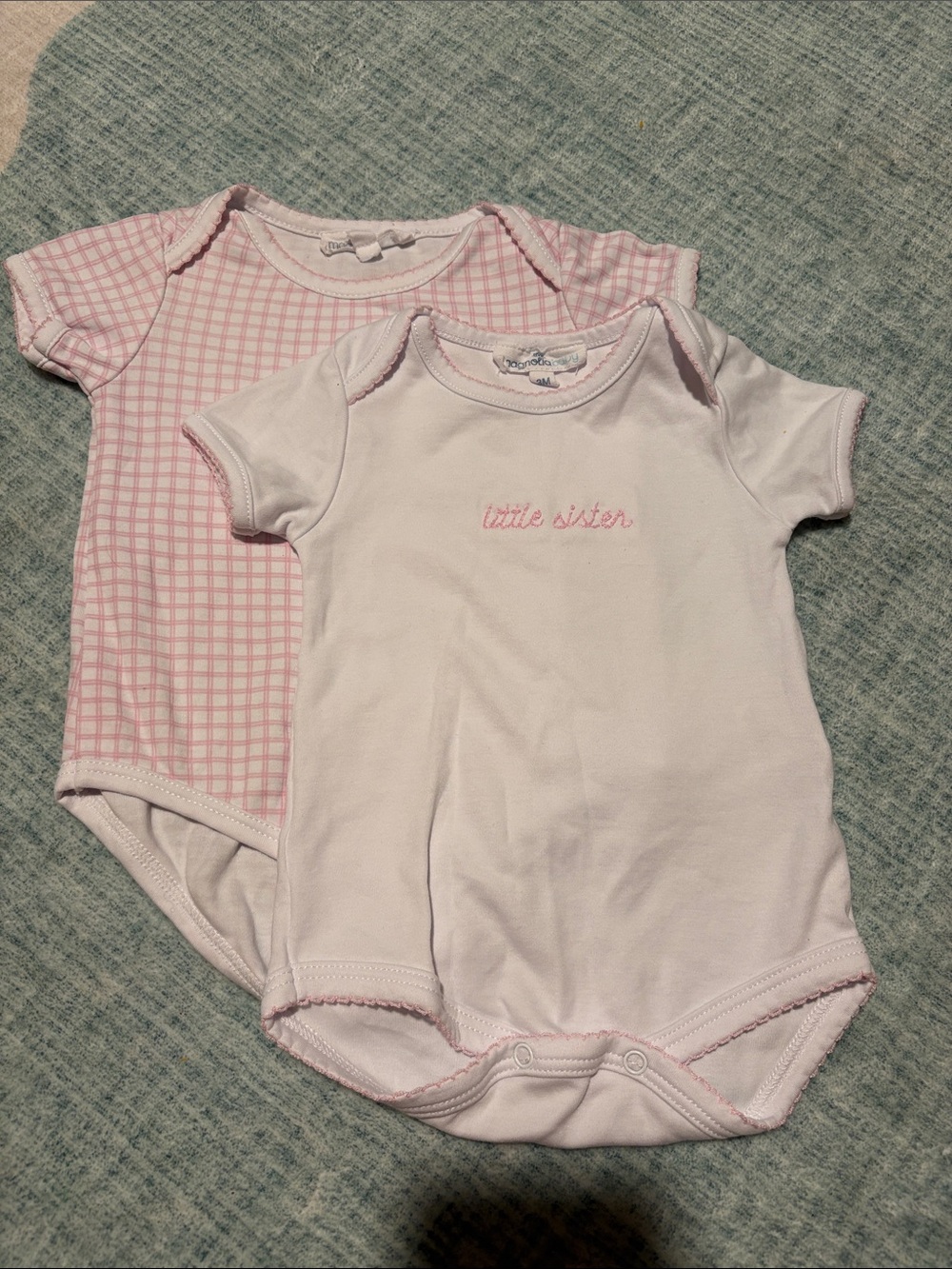 Magnolia Baby Onesie Set, 3m